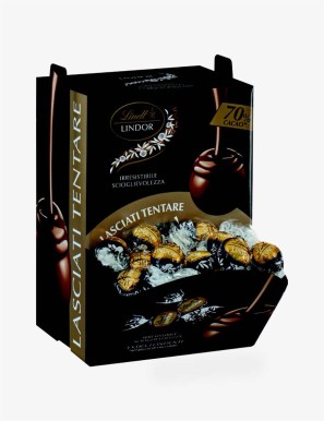 Cioccolatini Lindor Fondente70% Expo da 96 pezzi 