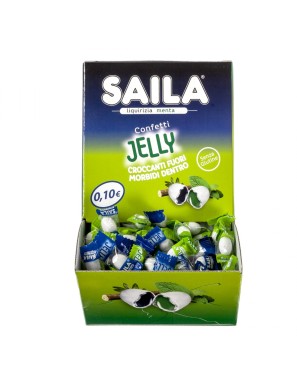 Saila Jelly Mix confetti Menta e Liquirizia x 200 pezzi 