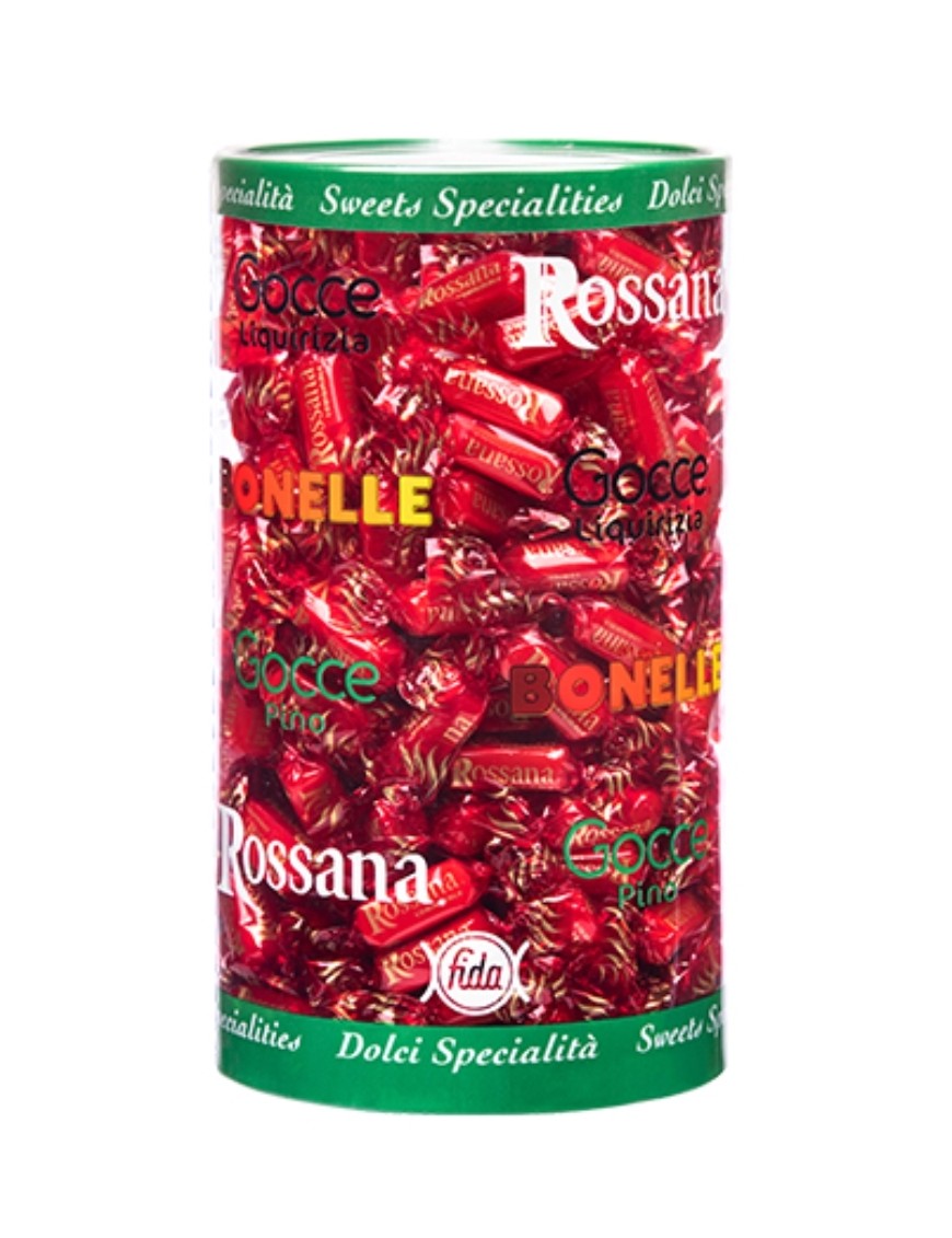 Caramelle Rossana Classica Barattolo da 1,6 kg