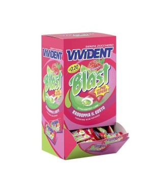 Chewing Gum Vivident Blast Mono confezione da 200 frutta