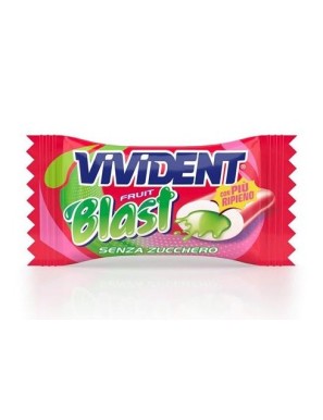 Chewing Gum Vivident Blast Mono confezione da 200 frutta 
