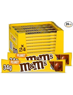 M&M mini tavoletta giallo confezione da 24