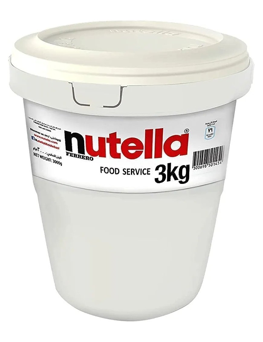 Nutella Ferrero barattolo da 3 kg 