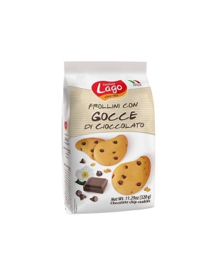 Frollini Gastone Lago con gocce di cioccolato 320 g 