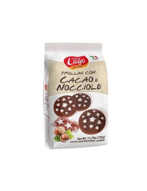 Frollini con Cacao e Nocciole Gastone Lago 320 g 