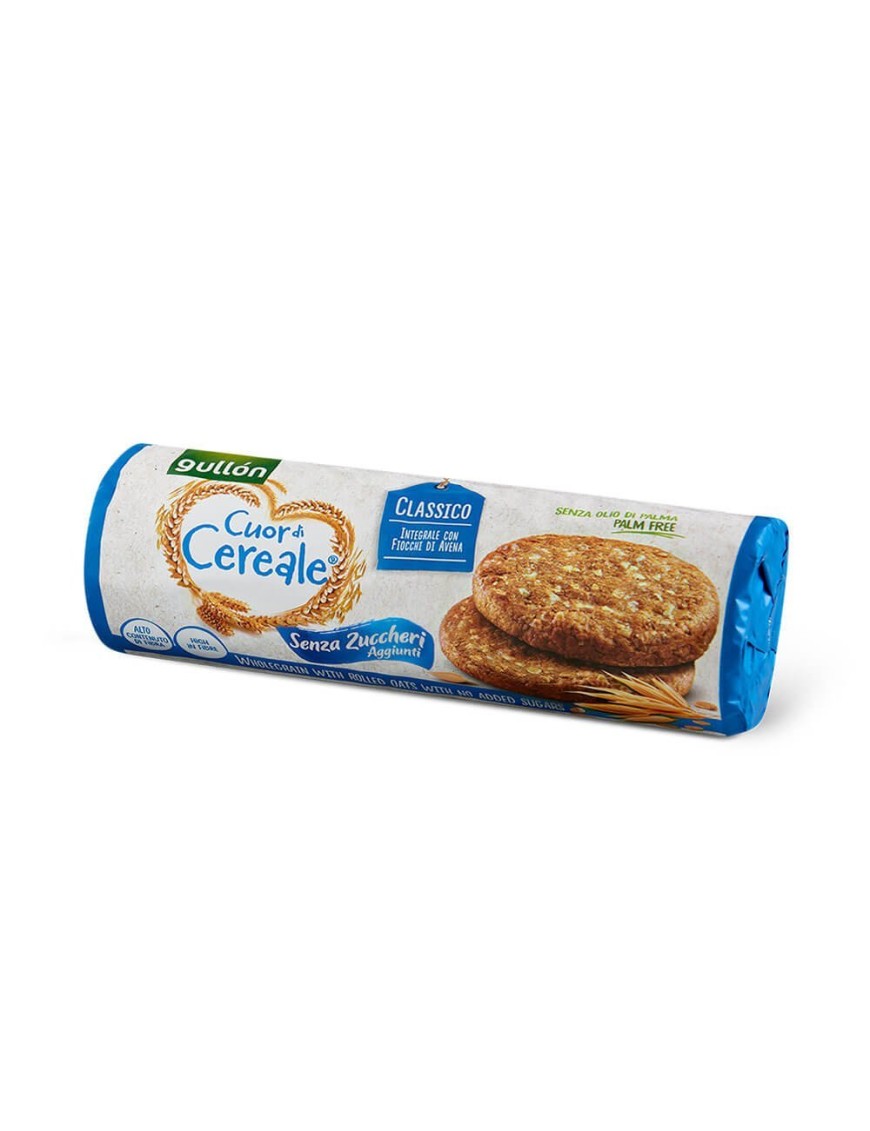 Biscotti Cuor di Cereali Gullòn 280 g Tradizionale zero zuccheri aggiunti