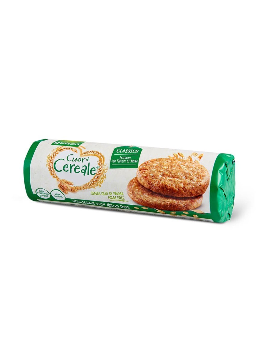 Biscotti Cuor di Cereali Gullòn 280 g Integrali con farina di avena 