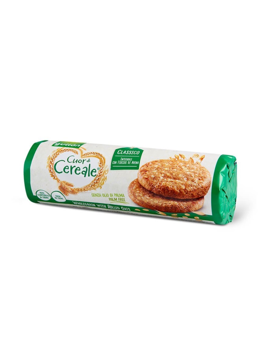 Biscotti Cuor di Cereali Gullòn 280 g Integrali con farina di avena