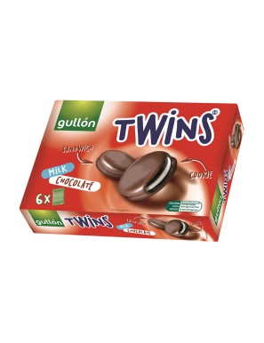 Biscotti Twins Milk al cioccolato Gullòn g 252 