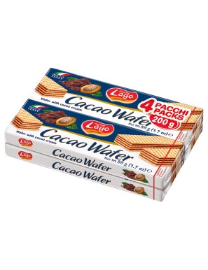 Wafer Cacao Multipack 4 x 50 g  Gastone Lago