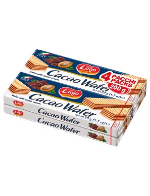 Wafer Cacao Multipack 4 x 50 g  Gastone Lago 