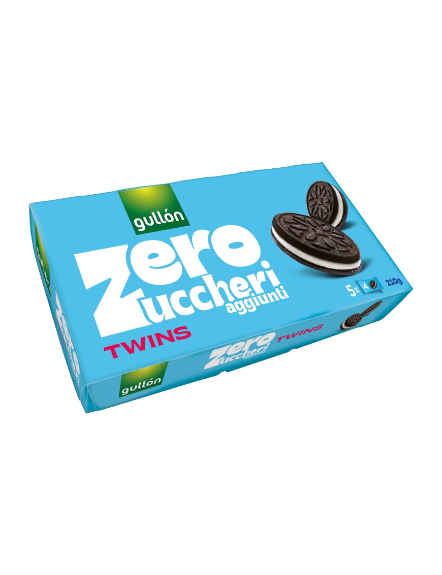 Biscotti Twins Zero Zuccheri 210 g Gullòn 