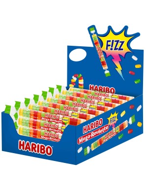 Haribo Mega-Roulette Frizzi 45 g box da 40 pezzi 