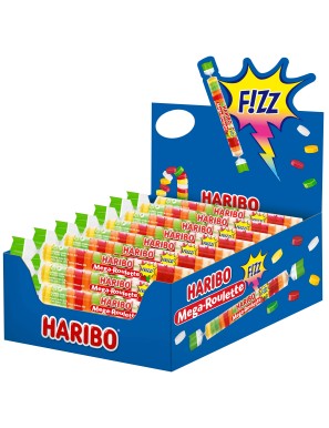 Haribo Mega-Roulette Frizzi 45 g box da 40 pezzi