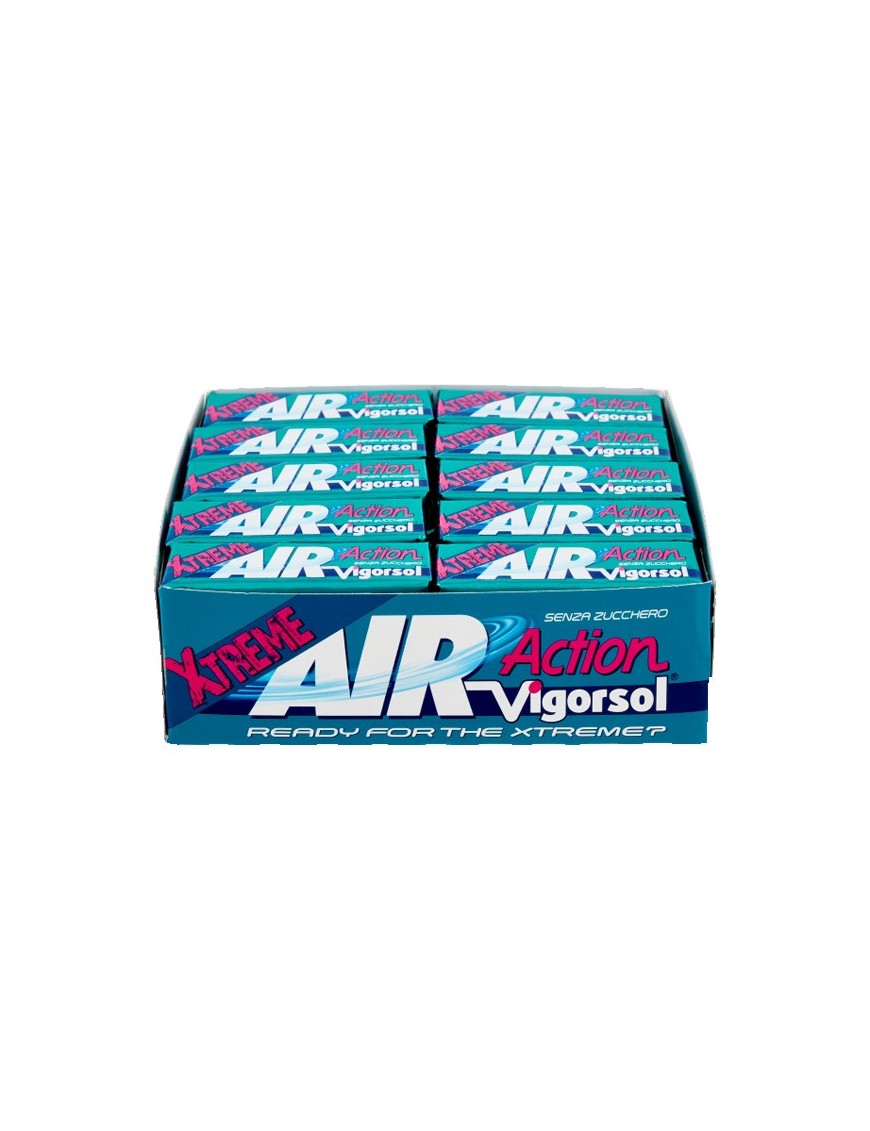 Chewing Gum Air Action Vigorsol Xtreme stick box x 40 