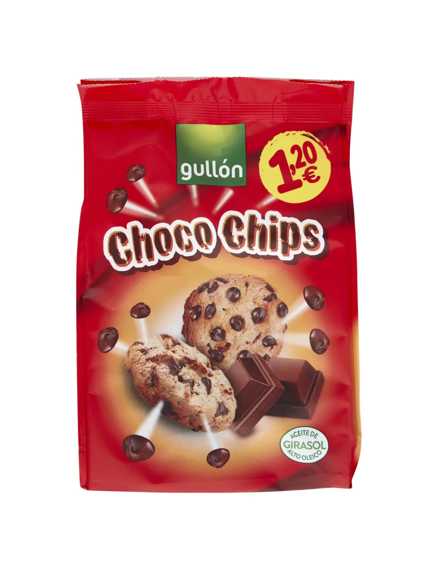 Biscotti Choco Chips Gullòn 175 g 