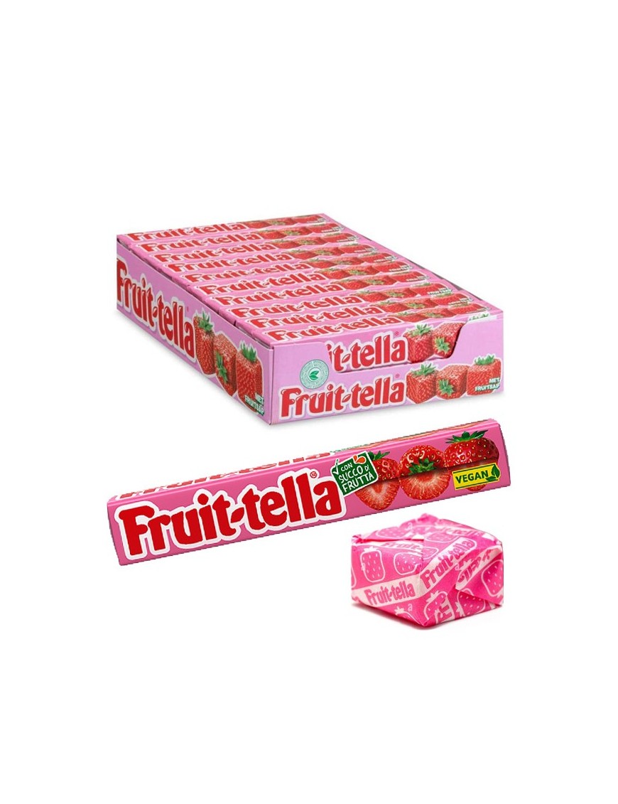 Caramelle Fruittella alla fragola x20 