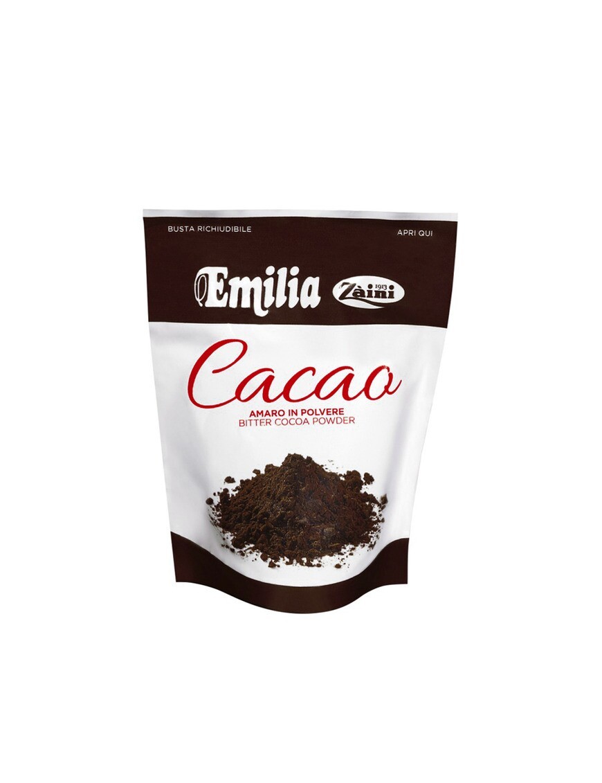 Cacao amaro in polvere 75 g, Zaini Emilia 
