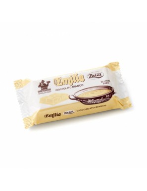 Blocco di cioccolato bianco 200 g, Zaini Emilia 