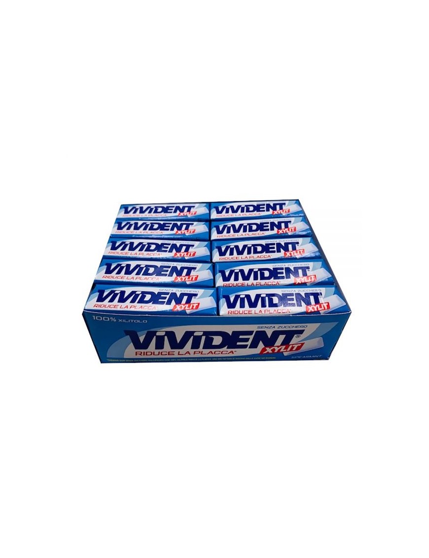Chewing Gum Vivident Xylit Spearmint stick x40 