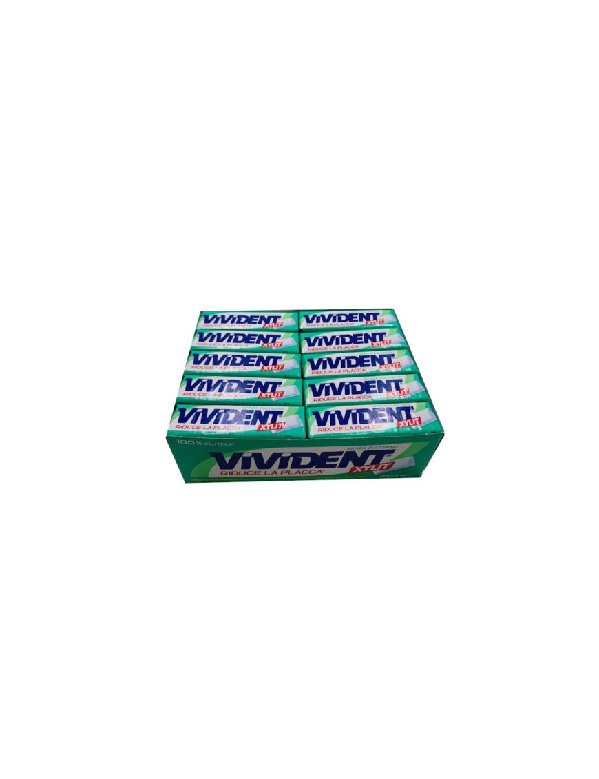 Chewing Gum Vivident Xylit Greenmint stick x40 