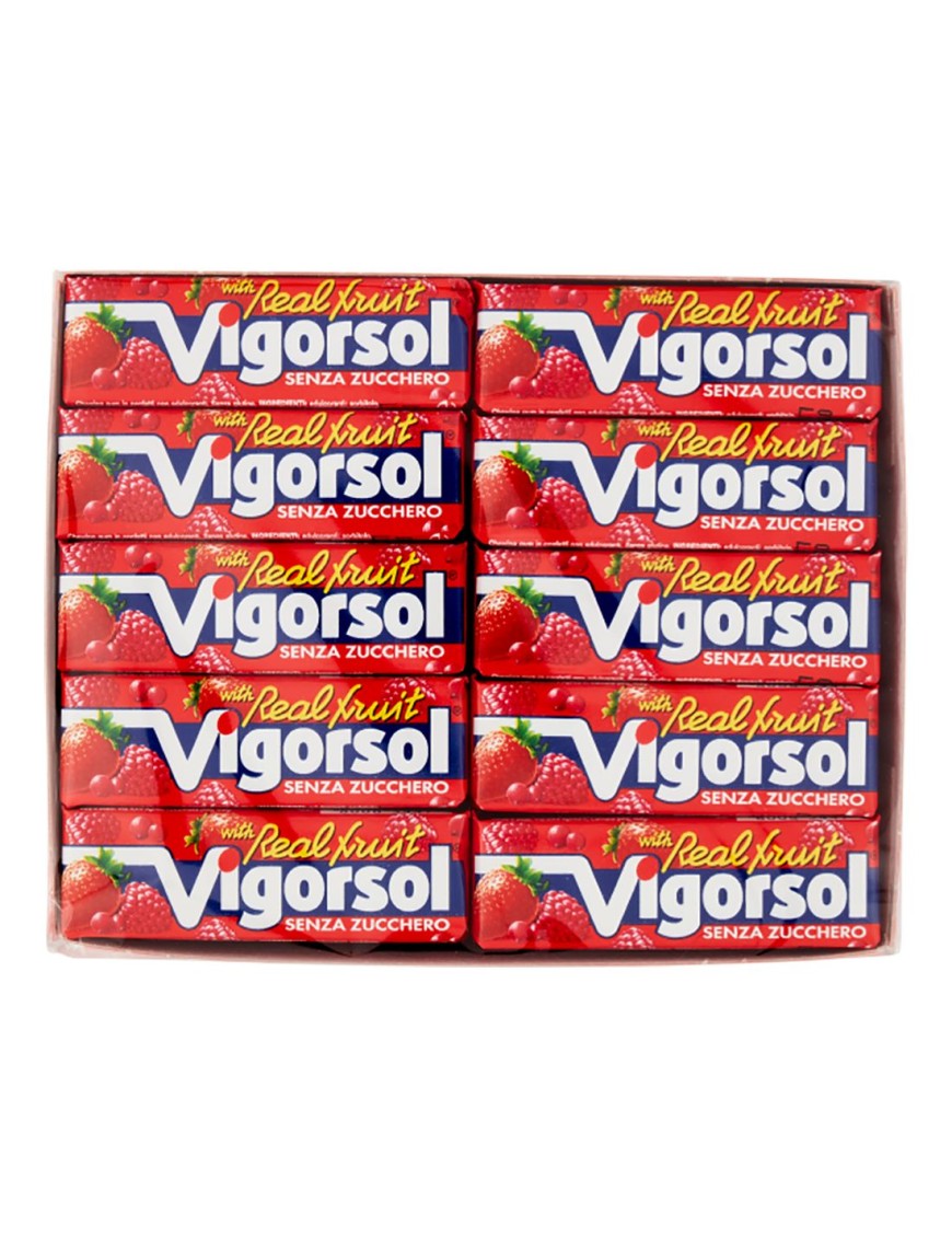 Chewing Gum Vigorsol Real fruit stick x40 