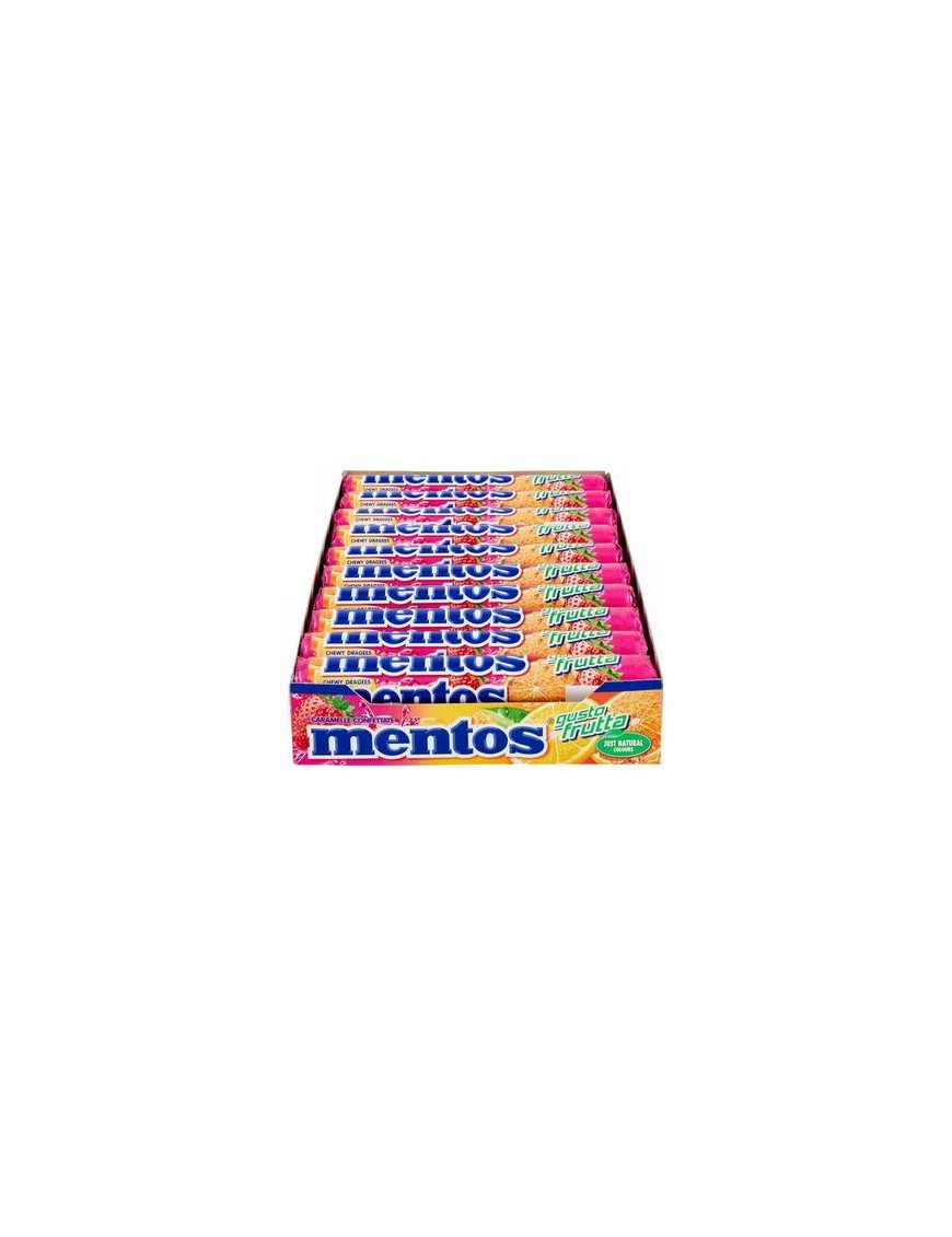 Caramelle Mentos Frutta stick x20 