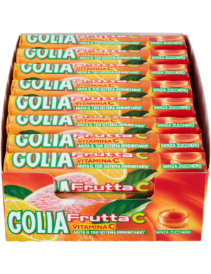 Caramelle Golia Activ Plus Frutta C stick x24 