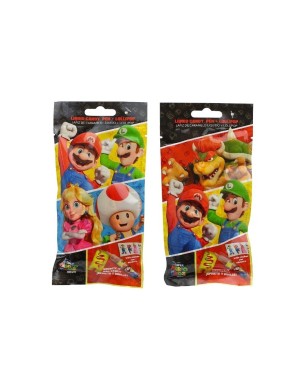 Lecca Lecca con penna magica e adesivi Super Mario Bros 28 g x12 