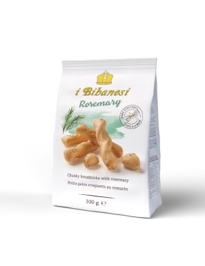 Grissini Bibanesi Rosmarino 100 g 