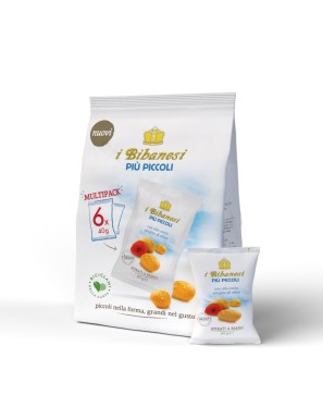 Grissini Bibanesi Più Piccoli multipack 40 g x6 