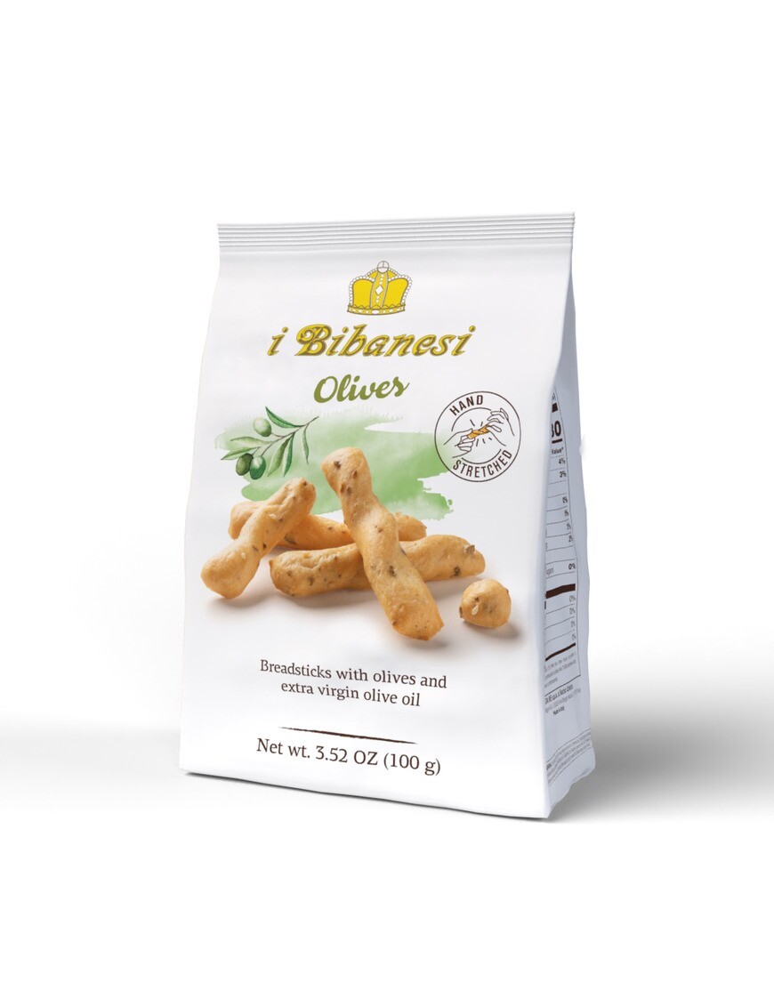 Grissini Bibanesi Olive 100 g 