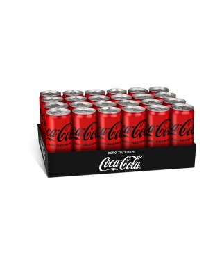 Coca-Cola Zero lattina 33 cl x24 