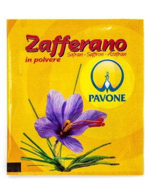 Zafferano in polvere Pavone bustine x5 