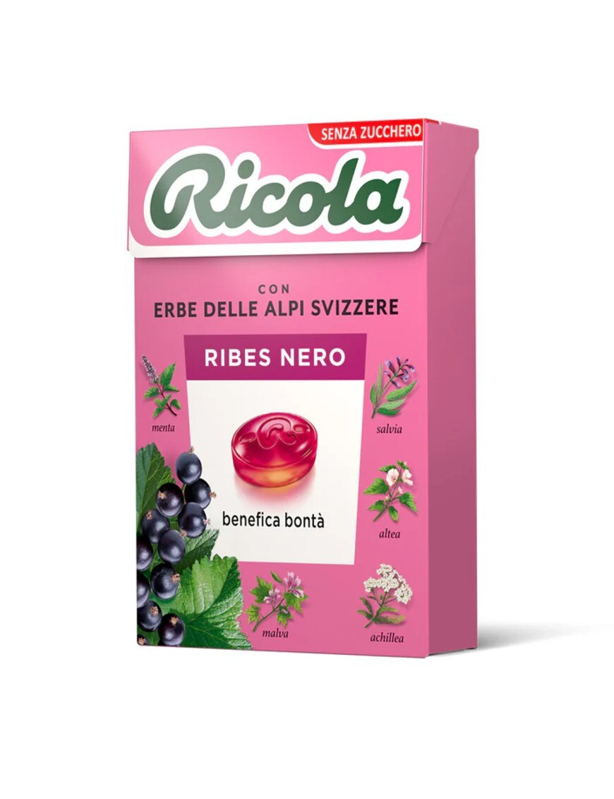 Caramelle Ricola Ribes Nero 50g 
