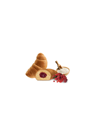 Croissant Melegatti Integrale Frutti di Bosco 300g x6 