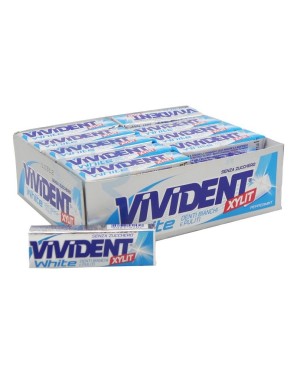 Chewing Gum Vivident Xylit White stick x40 