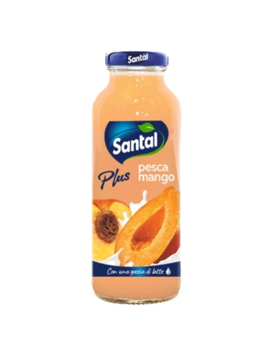 Succo di Frutta Pesca Mango Santal Vetro 250ml 