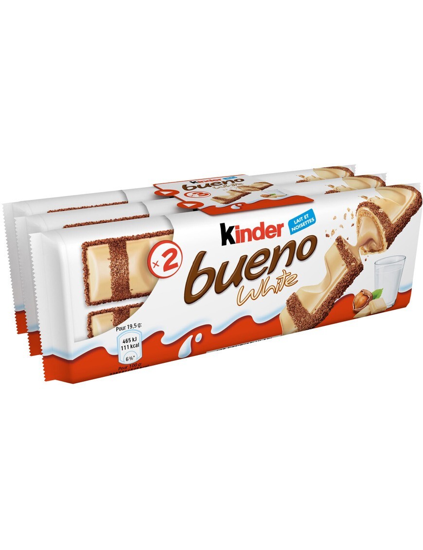 Kinder Bueno White Ferrero 43g x3 