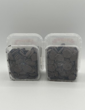 Dischi di Cioccolato Fondente 130g x2