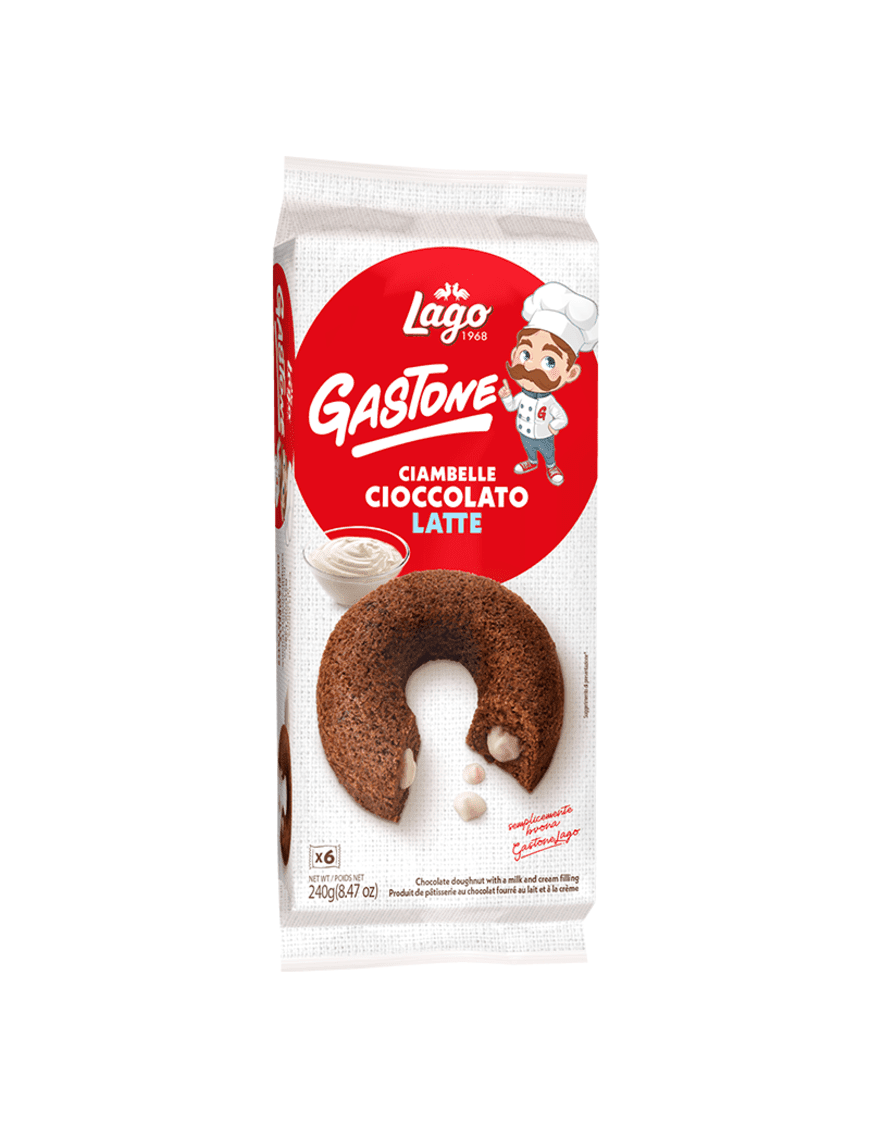 Ciambelle Cioccolato Latte Gastone Lago 240g