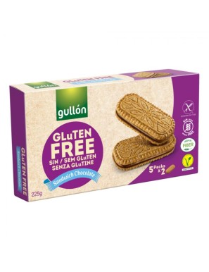 Biscotti Sandwich Chocolate Gluten Free Gullòn 225g