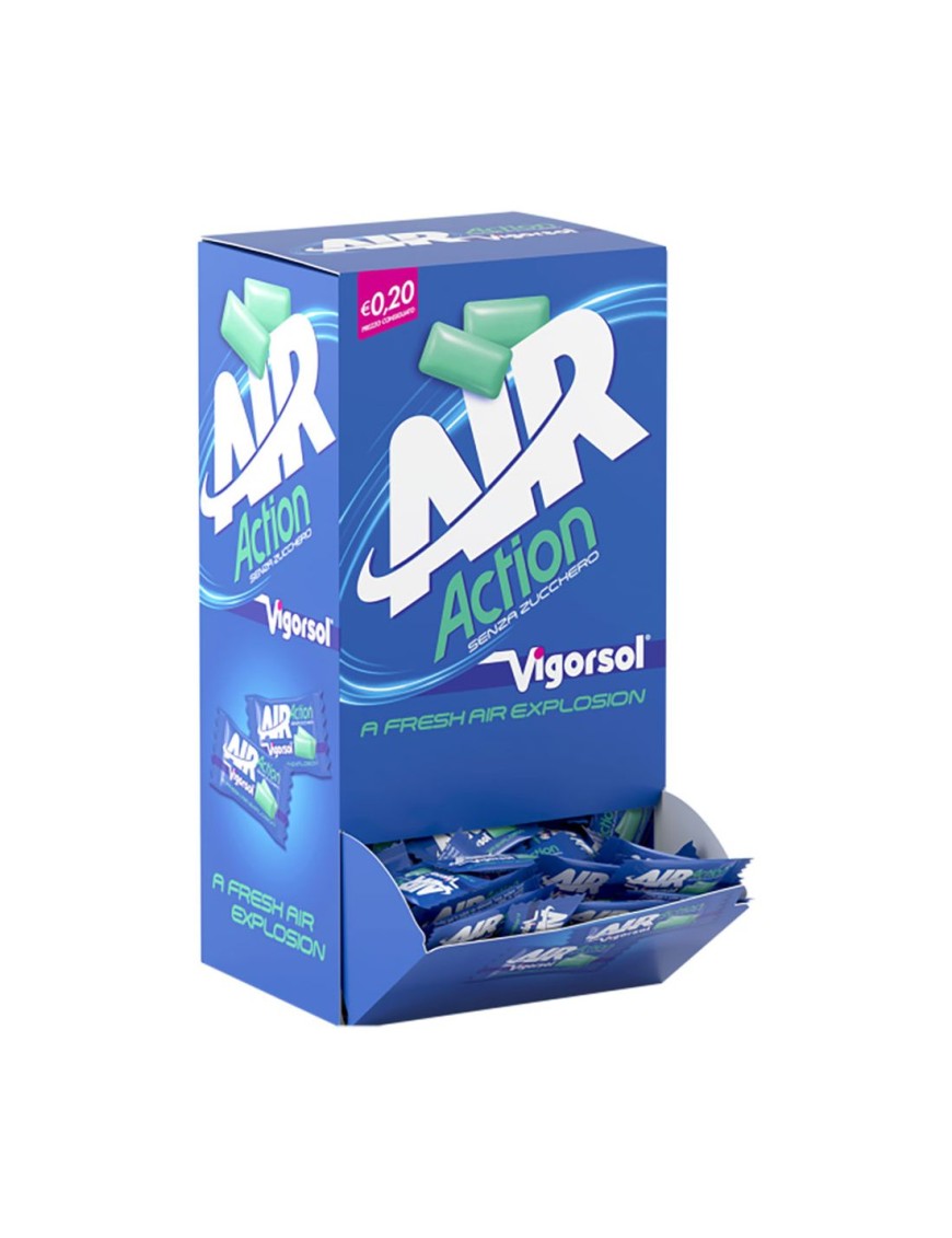 Chewing Gum Air Action Vigorsol Mono x250