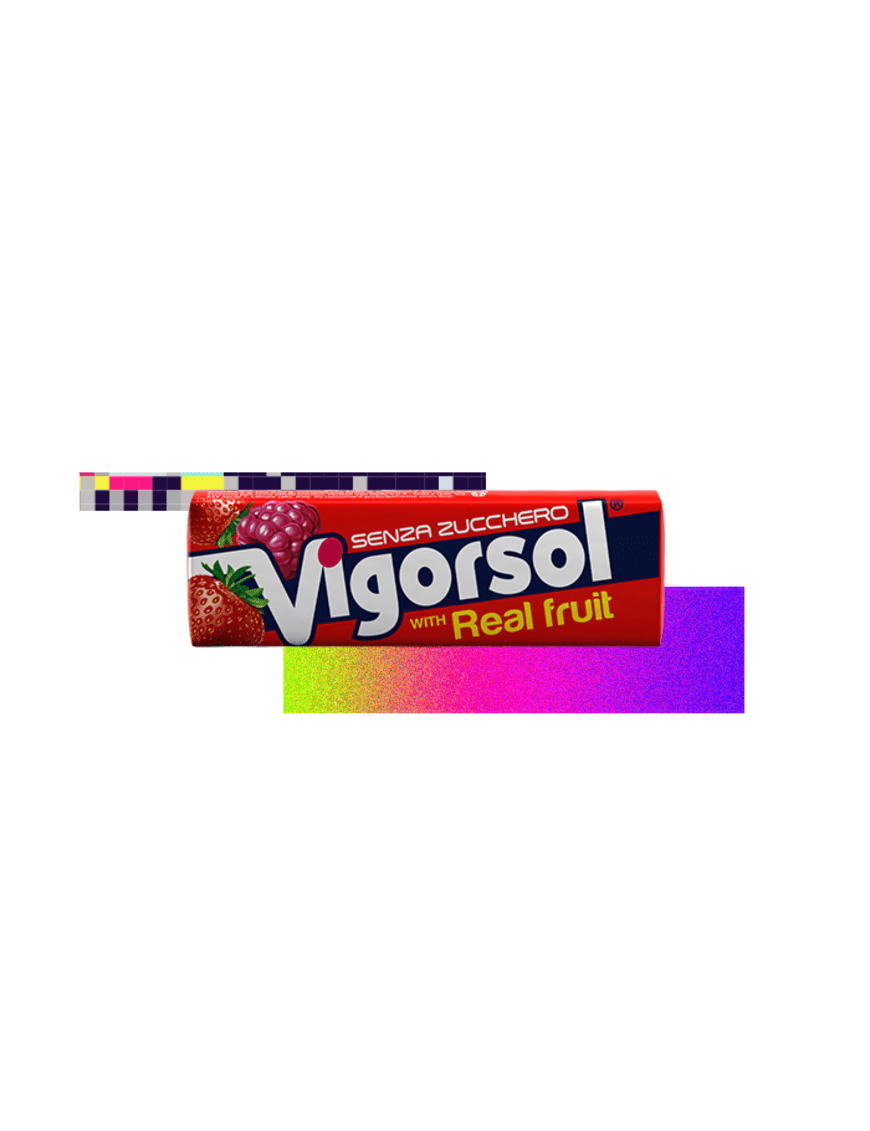 Chewing Gum Air Action Vigorsol Real Fruit Stick