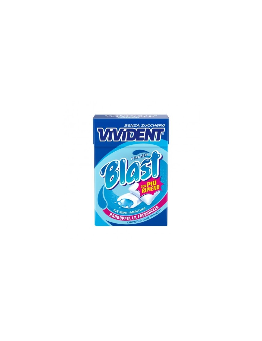 Chewing Gum Vivident Blast Fresh Air Mint Astuccio