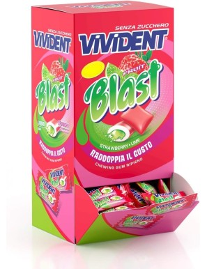 Chewing Gum Vivident Blast Fruit Mono x200