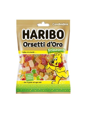 Caramelle Haribo Orsetti d'Oro Frizzanti 100 g