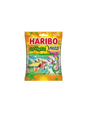 Caramelle Haribo Coccodrì Frizzi 100 g