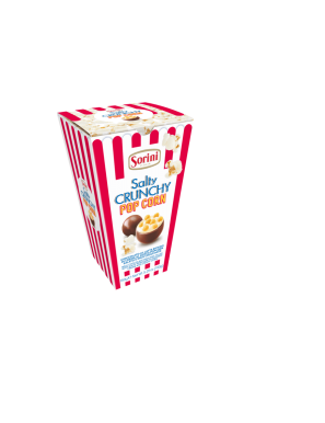 Cioccolatini Salty Crunchy Pop Corn Sorini 150g