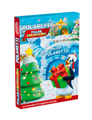 Calendario dell'Avvento Polaretti Dolfin 200g